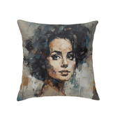 Close-up of the intricate Baroque design on the luxurious Indoor Pillow.